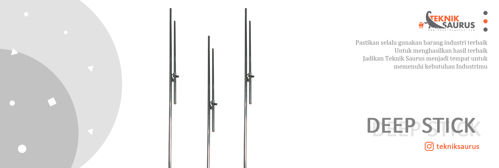 banner product category Deep Stick