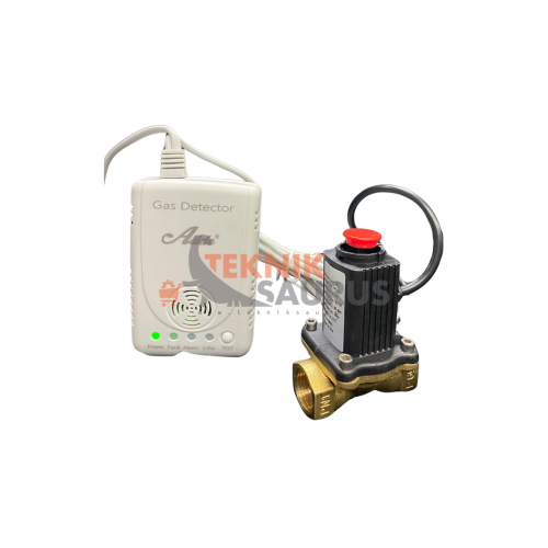 image primary Alarm Gas Detector dengan Solenoid Valve Otomatis